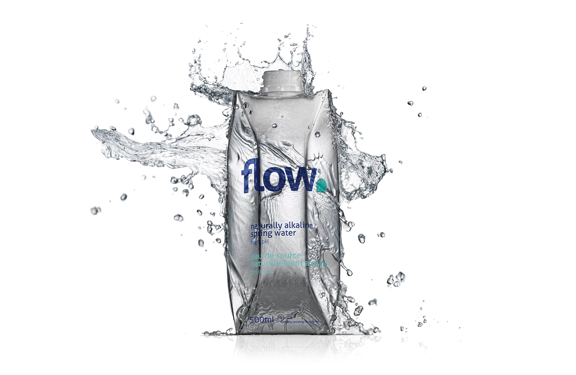 Flow water is nurtured for thousands of years in a deep,