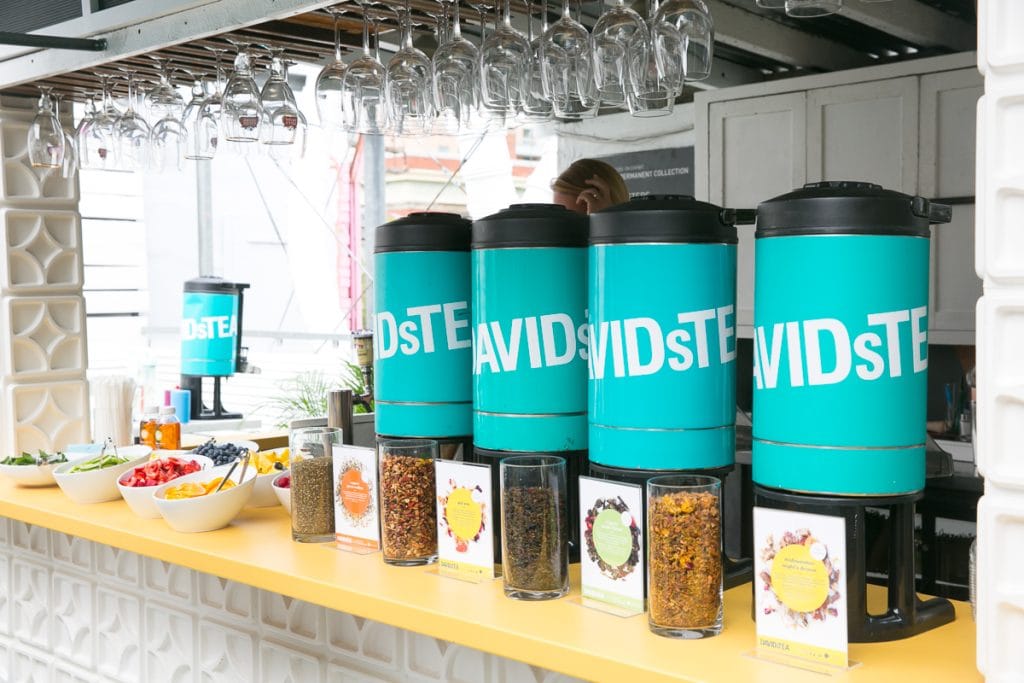 DAVIDsTEA Rooftop Iced Tea Party