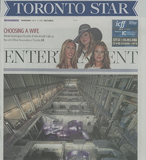Toronto Star Cover June 9, 2016 featuring Natasha Koifman