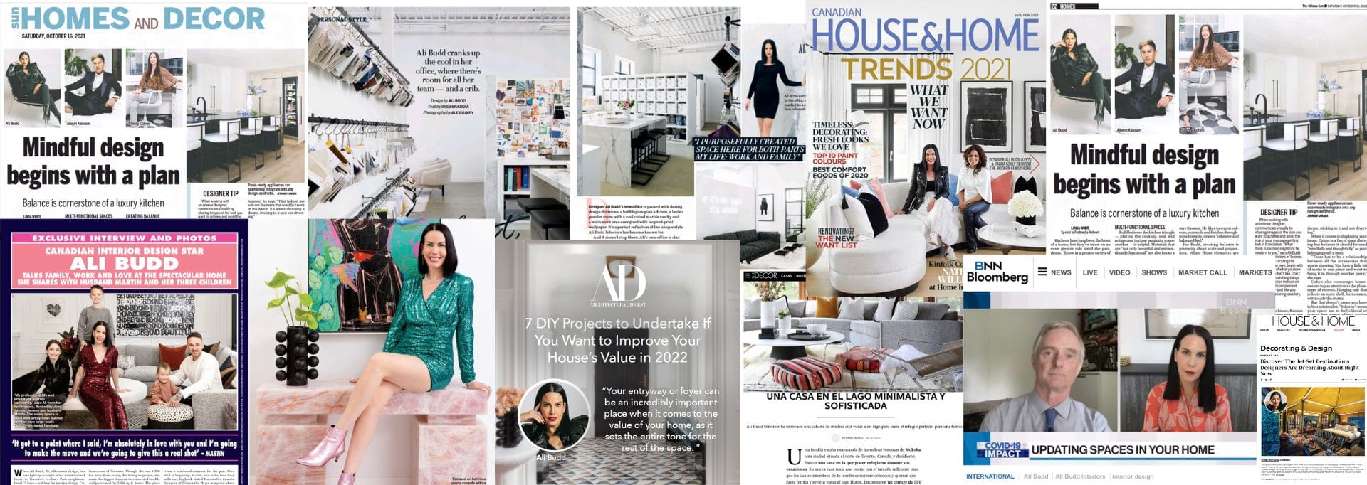 Ali Budd Interiors Coverage